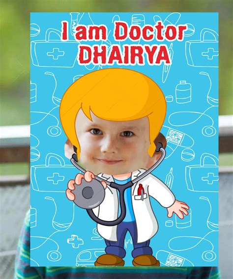 Buy Doctor Theme Party Selfie Photo booth | Party Supplies ...