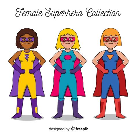 Superhero girl drawing Images - Free Download on Freepik