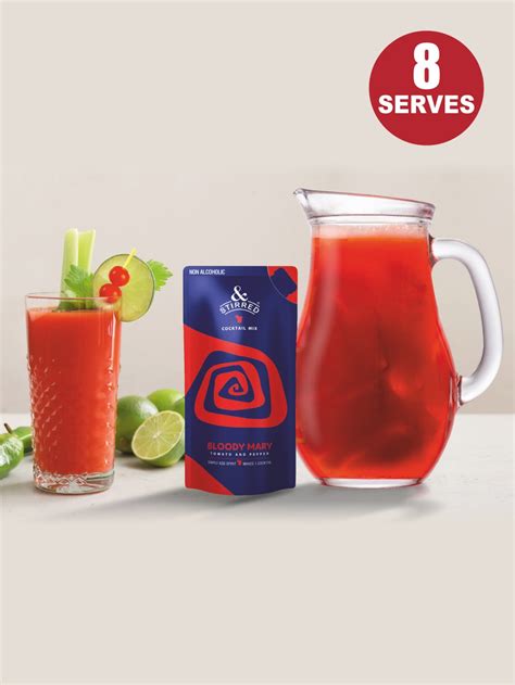 &Stirred Bloody Mary Pitcher | Non-Alcoholic | Cocktails