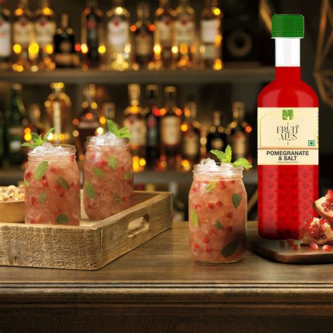 Fruitales Pomegranate & Salt Syrup 300ml – Dhampur Green