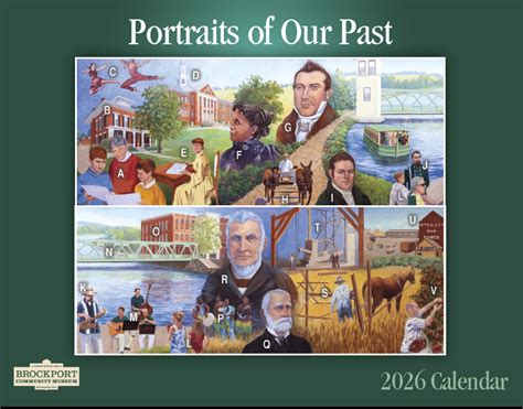 Brockport Community Museum Calendar Fundraiser - Westside News