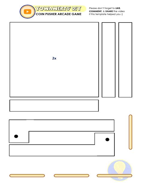 Coin Pusher Template | PDF