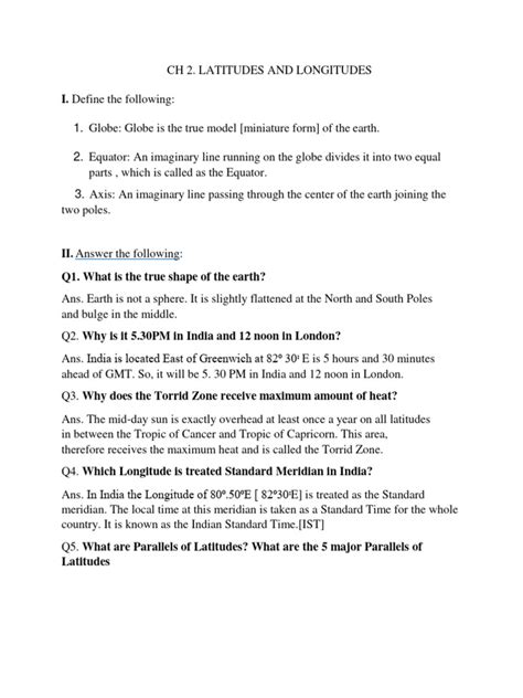 Image result for Geography Chapter 6 Notes