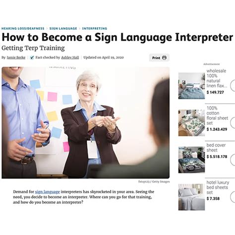 Image result for Sign Language Interpreter Test
