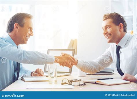 Sealing a deal. stock photo. Image of business, male - 69154048