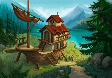 Environment Concept Art 的图像结果