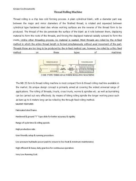 Thread Rolling Basics 的图像结果