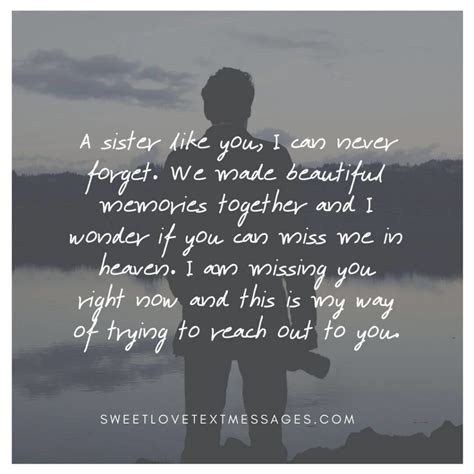 Missing Someone In Heaven Quotes and Sayings - Love Text Messages