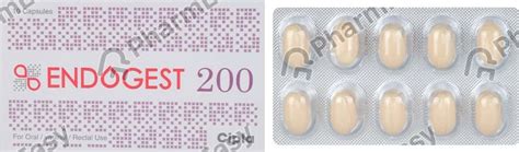 Endogest 200 MG Oral/Vaginal/Rectal Capsule (10): Uses, Side Effects ...