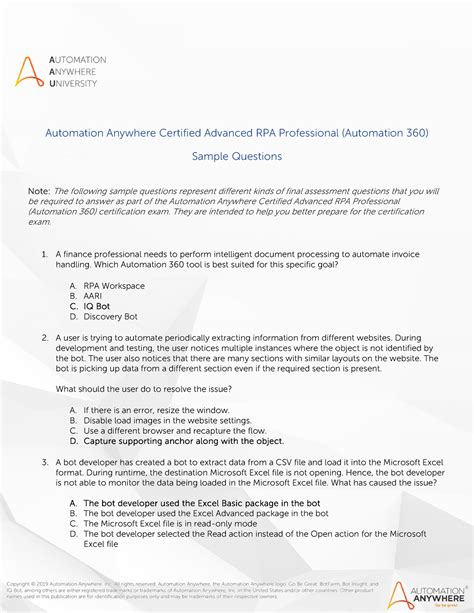 Image result for Automation Anywhere Advanced Certification