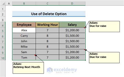 Image result for Remove Notes in Excel