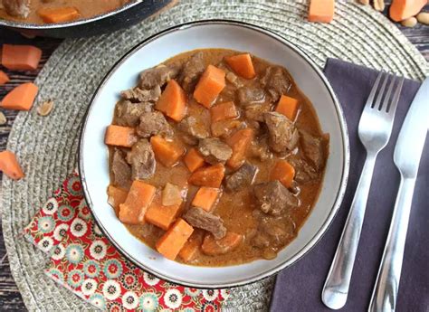 African mafé beef - easy and tasty recipe