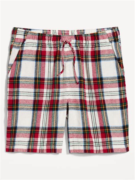 Flannel Pajama Shorts for Men | Old Navy
