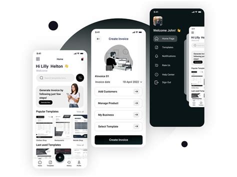 Image result for Invoice Generator Mobile Application Design
