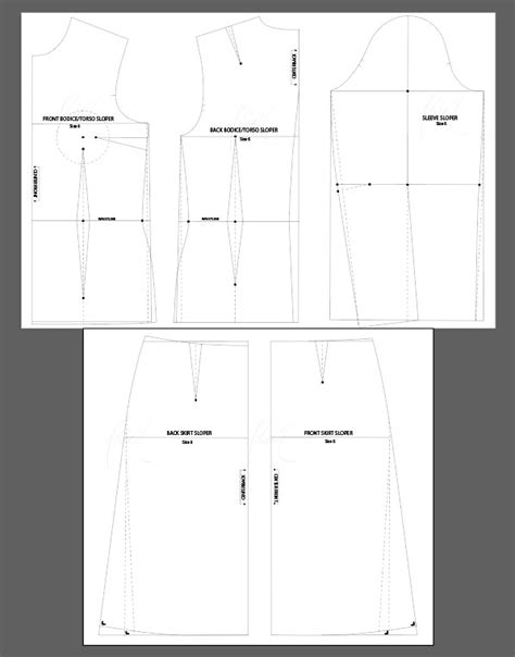 Image result for Sloper Sewing Patterns