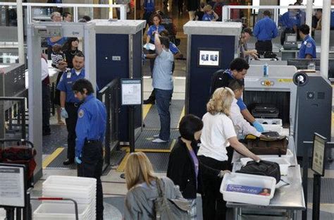 Airport security check around the world