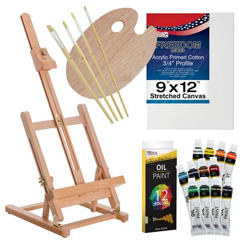 U.S. Art Supply 19-Piece Artist Oil Painting Set India | Ubuy