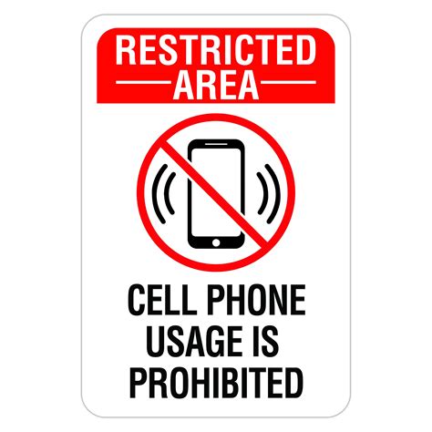Phone Restriction Sign 的图像结果