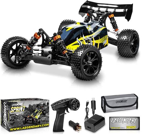 Buy LAEGENDARY 1:10 Large Scale Brushless RC Cars 65 kmh High Speed ...