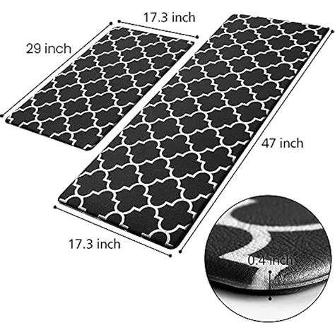 KMAT Kitchen Mat [2 PCS] Cushioned Anti-Fatigue India | Ubuy