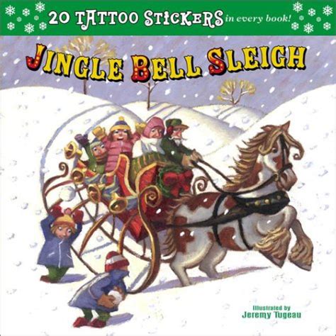 Jingle Bell Sleigh (Tattoo Stickers) : none, Tugeau, Jeremy: Amazon.in ...
