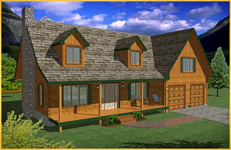 Log Frame House Colonial 的图像结果