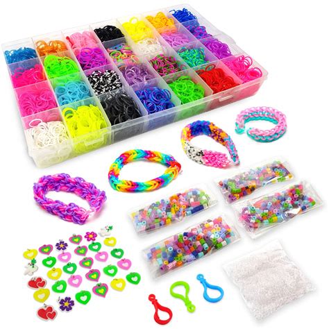 Rainbow Rubber Bands Loom Kit at Juliette Bailey blog