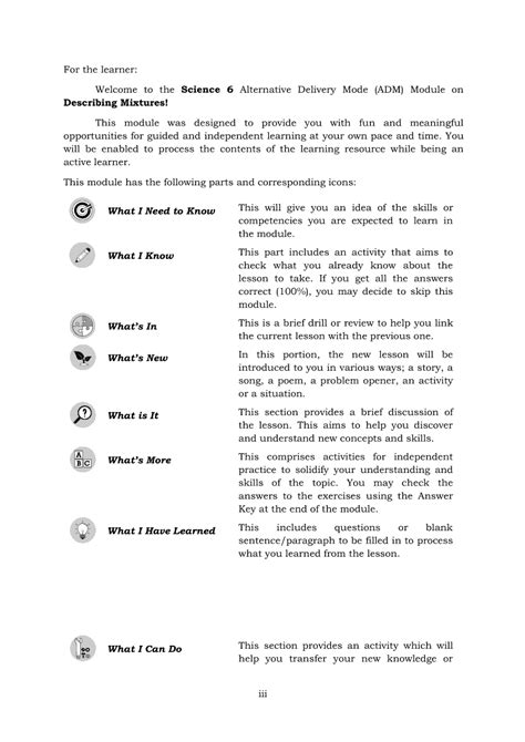 Image result for Science Module Grade 6