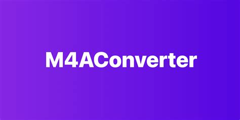 محول M4A – أداة مجانية على الإنترنت لتحويل ملفات M4A إلى MP3، WAV، AAC