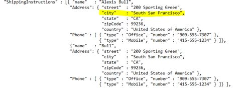 Oracle How to Access JSON Document 的图像结果