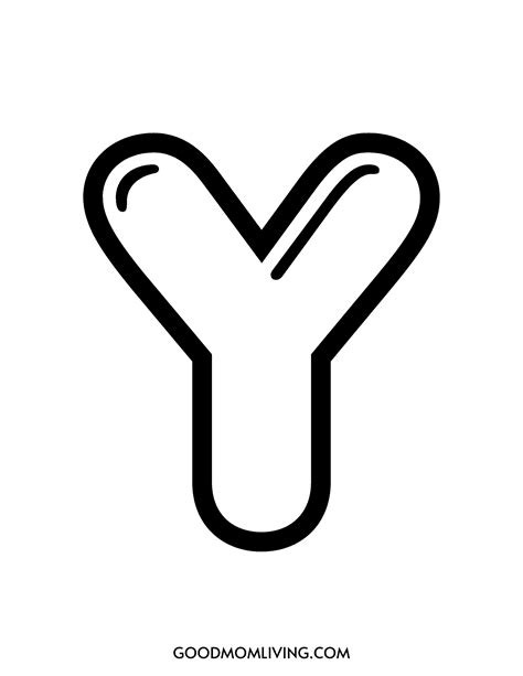 Free Bubble Letter S Printable for Coloring Pages - Good Mom Living