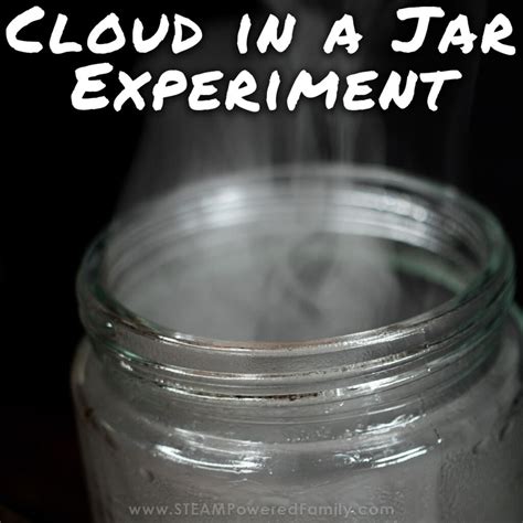 Easy Cloud in a Jar Experiments - Easy Weather Science