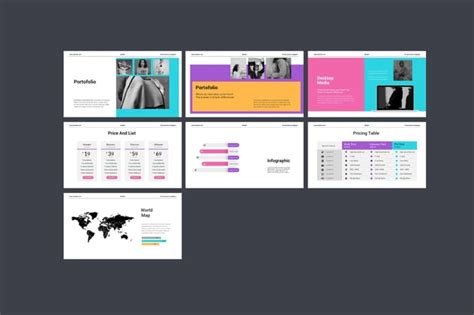 PowerPoint Model Template 的图像结果
