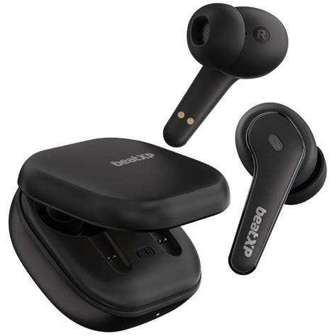 beatXP Echo XPods Bluetooth earbuds with 70H Playtime, Quad Mic, IPX5 ...