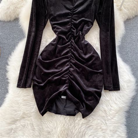 Selma Velvet Choker Dress | Made For Her Label