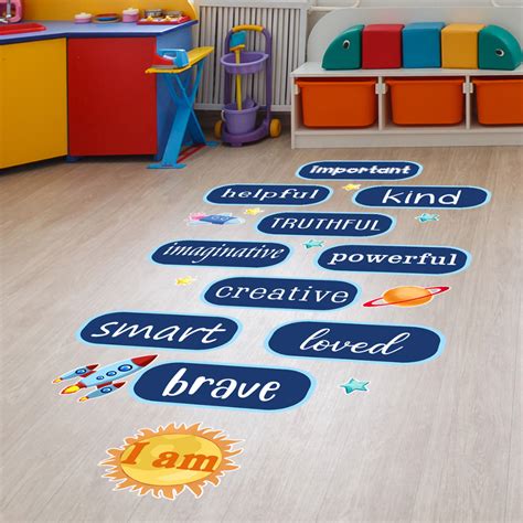 Wall Decals Stickers Inspirational Quotes Floor Decals Motivational ...
