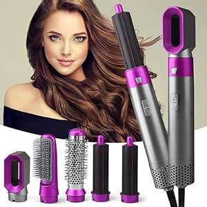 5 in 1 Hot Air Styler Hair Comb Multifunctional Styling Tool Fast ...