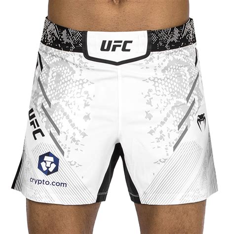 VENUM MMA Fight Shorts UFC Authentic Fight Night, Adrenaline, weiß, M | M | 12930-3