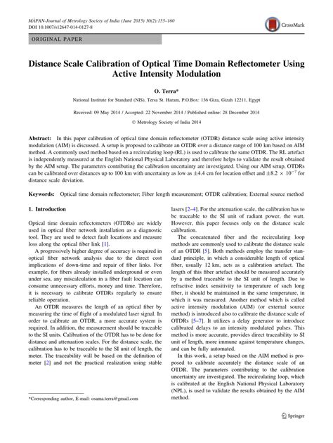 Image result for Optical time-domain reflectometer Tutorial