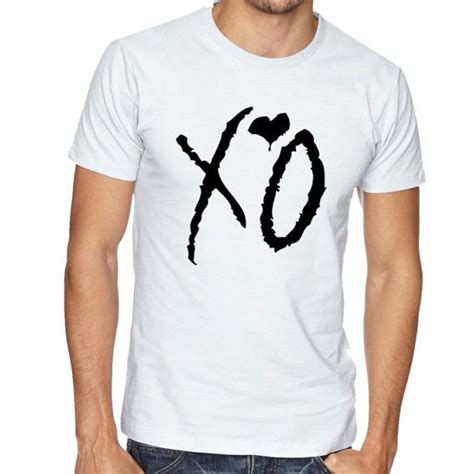 The Weeknd "XO" Logo Mens Gift Pack! T-Shirt and Two Stickers + Free ...