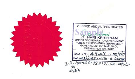 Tamil Nadu HRD Attestation | Chennai Certificate Attestation Services ...