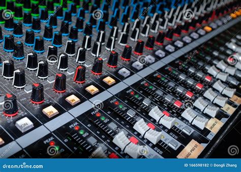 Professional Audio Studio Sound Mixer Console Board Panel with ...