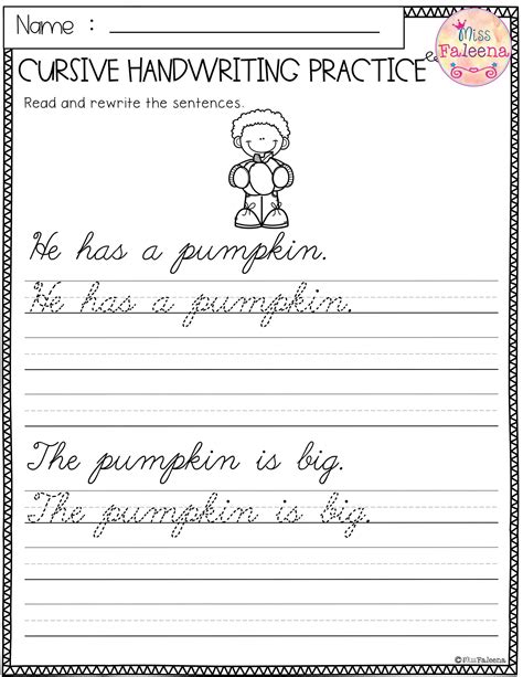 Free Cursive Handwriting Practice | Cursive practice, Free handwriting ...