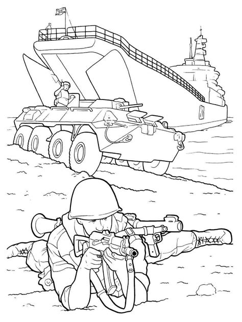 Army coloring pages