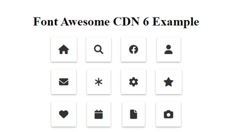 Font Awesome CDN 4.7, 5.15, 6.4 (Latest Version) | New Fa Fa Icons CDN ...