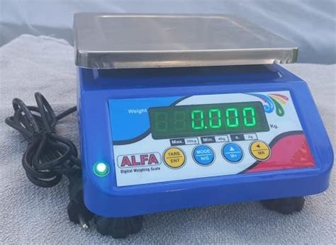 15kg Digital Weighing Scale, Dual Display, Multifunction Buttons (BLUE ...