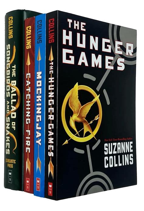 Hunger Games Trilogy Series 4 Books Collection Set By Suzanne Collins ...