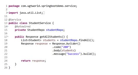 Image result for Java Spring Boot Code
