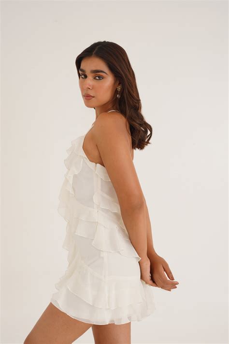 White Ruffle Dress – shop and yours