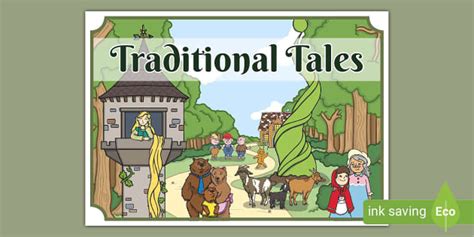 Traditional Tales Display Poster (teacher made) - Twinkl